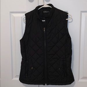 black vest